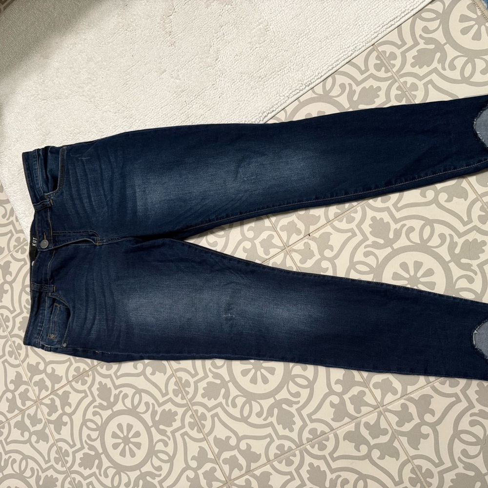 Kut from the Kloth Dark Blue Ankle Jeans